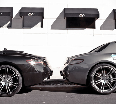 Фото дисков CEC C883 на Mercedes-Benz SLS AMG