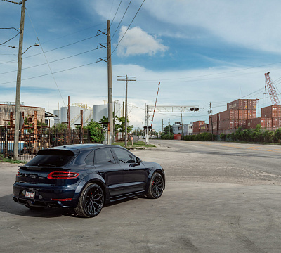 Фото дисков Vossen HF-2 на Porsche Macan I