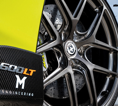 Фото дисков HRE R101 Lightweight на McLaren 600