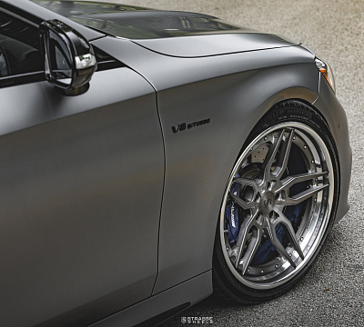 Фото дисков Strasse Wheels SV4 Deep Concave FS на Mercedes-Benz S-Class (W222, C217)