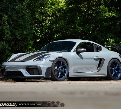 Фото дисков BC Forged ACL51 на Porsche Cayman II