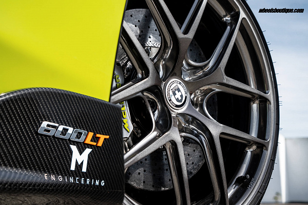 Фото дисков HRE R101 Lightweight Глянцевый темный лак на McLaren 600