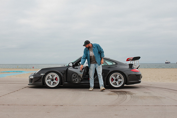 Фото дисков HRE 305 Серебро на Porsche 911 VI