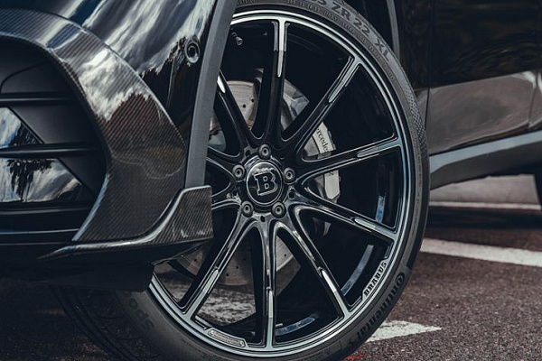 Фото дисков BRABUS Monoblock Z (Platinum Edition) Черный глянец на Mercedes-Benz GLC (X254, C254)