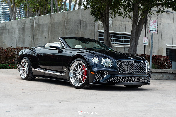 Фото дисков Anrky AN28 Полированный лак на Bentley Continental GT III