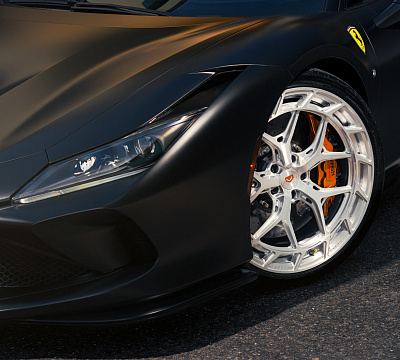 Фото дисков Vossen LC3-01T на Ferrari F8
