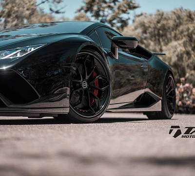 Фото дисков HRE S201 на Lamborghini Huracan