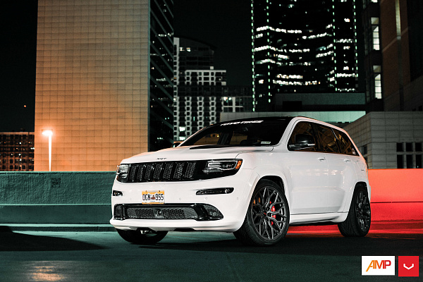 Фото дисков Vossen HF-2 Сатиновый графит на Jeep Grand Cherokee IV