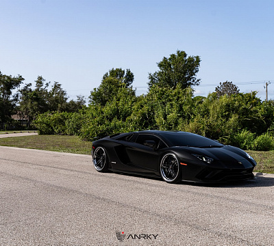 Фото дисков Anrky AN37 на Lamborghini Aventador