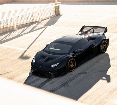 Фото дисков Brixton Forged PF7 Aerotech на Lamborghini Huracan