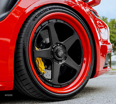 Фото дисков Strasse Wheels S5 Track на Porsche 911 VIII