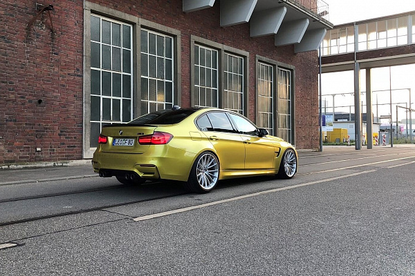 Фото дисков HRE P103 Глянцевый лак на BMW 3/M3 (F3x/F80)