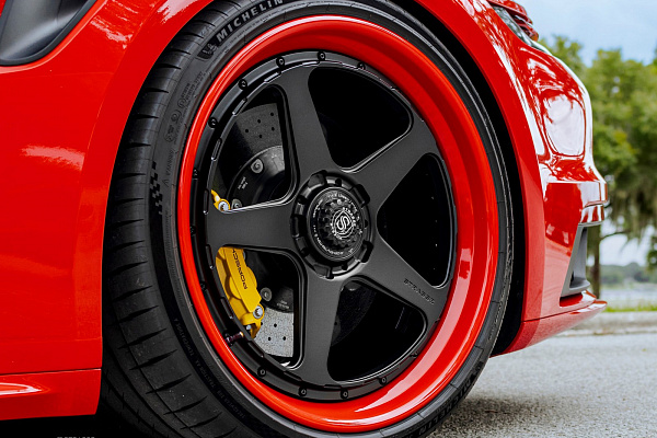 Фото дисков Strasse Wheels S5 Track Другой цвет на Porsche 911 VIII