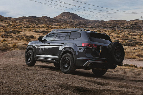 Фото дисков Black Rhino VOLL Черный сатин на Volkswagen Atlas