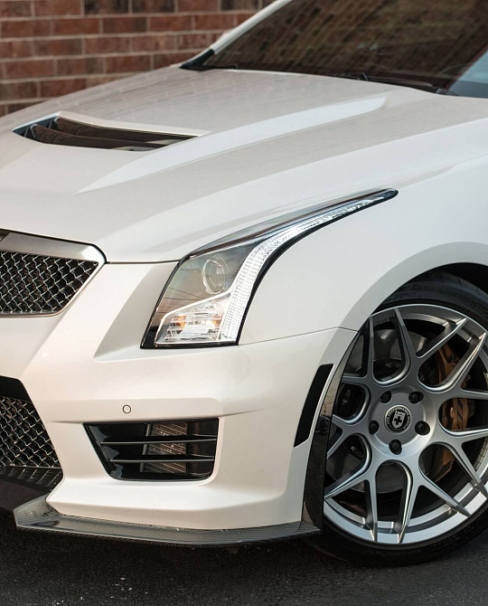 Фото дисков FF01 Серебро на Cadillac ATS
