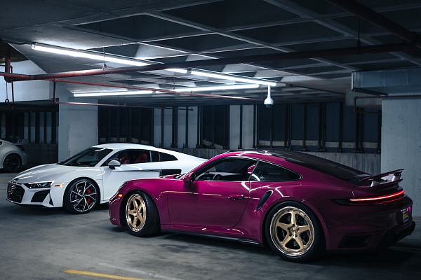 Фото дисков Strasse Wheels S5 Track Глянцевая бронза на Porsche 911 VIII