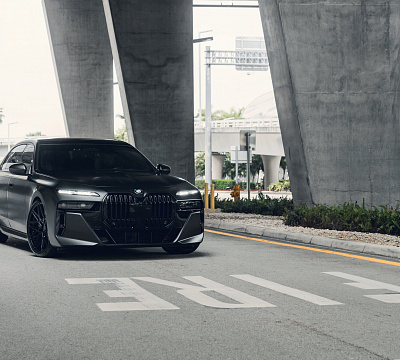 Фото дисков Vossen HF-7 на BMW 7 (G70)