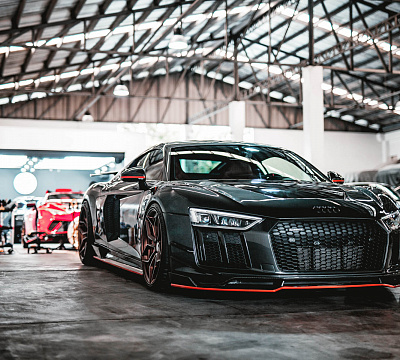 Фото дисков Brixton Forged PF9 на Audi R8 (4S)
