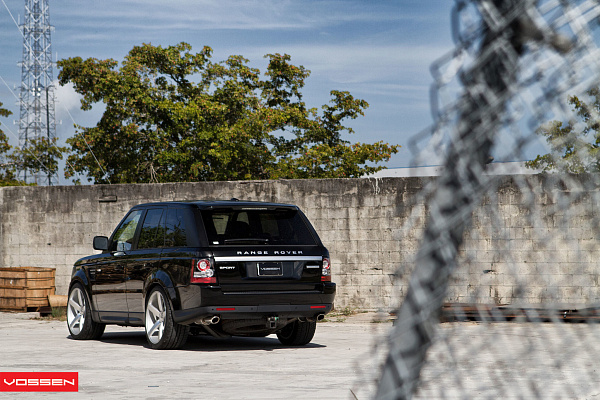 Фото дисков Vossen CV3 Серебро на Range Rover Sport I