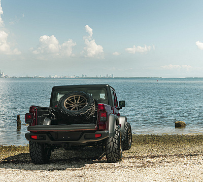 Фото дисков Vossen HF-3 на Jeep Gladiator II (JT)
