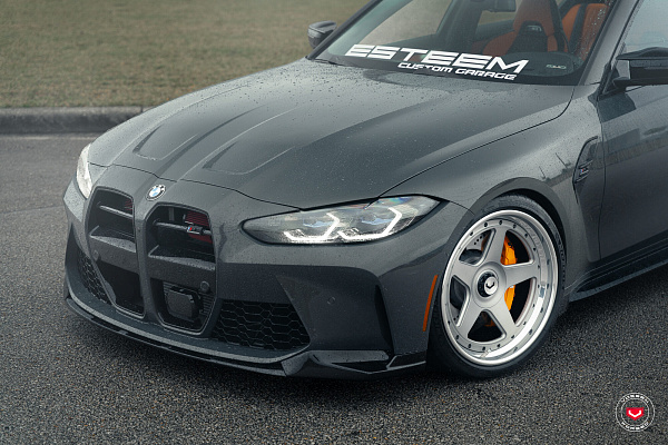 Фото дисков Vossen GEN-01 (3-Piece) Сатиновый тонированный лак на BMW 3/M3 (G2x/G80)