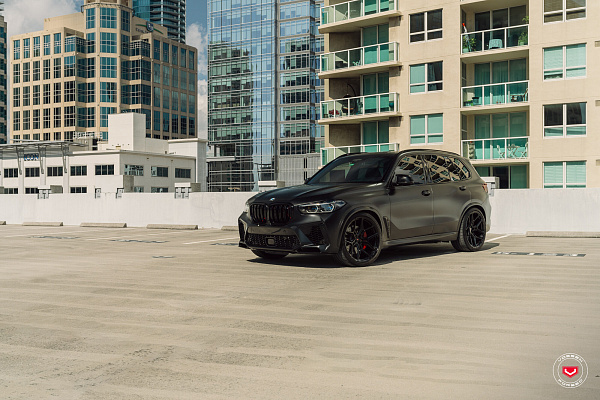 Фото дисков Vossen EVO-4 Черный глянец на BMW X5/X5 M (G05/G18/F95)