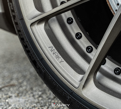 Фото дисков Anrky AN22 на Porsche 911 VII
