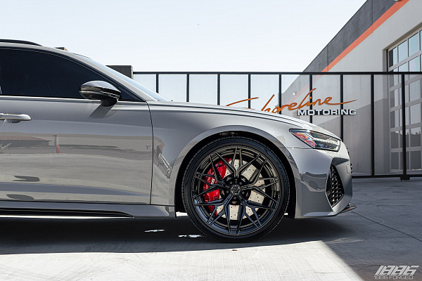 Фото дисков 1886 Wheels G009 Черный глянец на Audi A/RS 6 (C8)