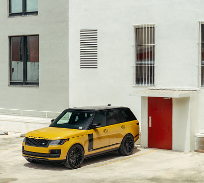 Фото дисков Vossen UV-1 на Land Rover Range Rover IV