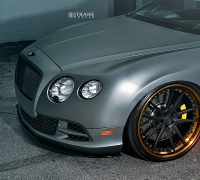 Фото дисков Strasse Wheels SV1 Deep Concave FS на Bentley Continental GT I