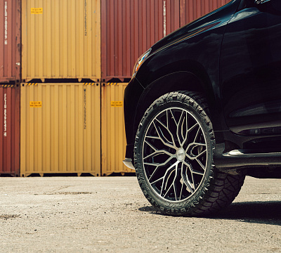 Фото дисков Vossen HF6-3 на Lexus GX II