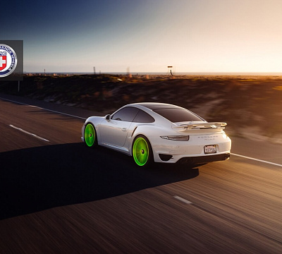 Фото дисков HRE P103 на Porsche 911 VII