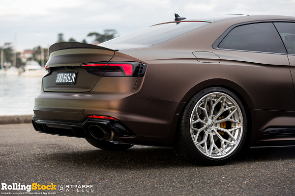Фото дисков Strasse Wheels SV20M Deep Concave FS Глянцевый лак на Audi A/S/RS 5 (F5)