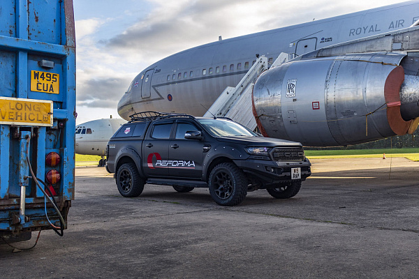Фото дисков Black Rhino OVERLAND Черный сатин на Ford Ranger T6