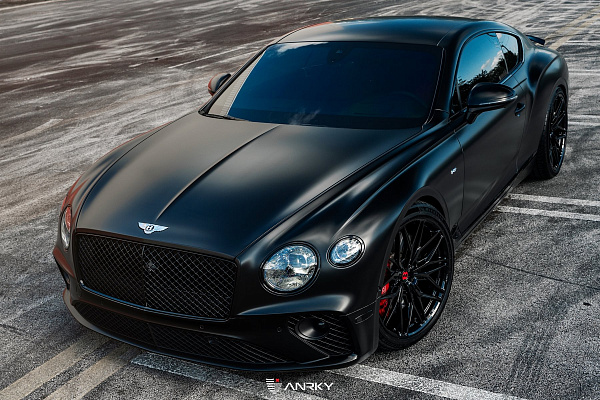 Фото дисков Anrky S1-X1 Черный глянец на Bentley Continental GT III