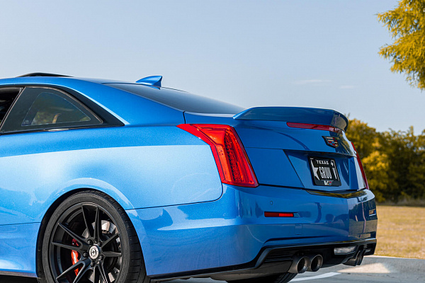 Фото дисков HRE FF04 Черный сатин на Cadillac ATS