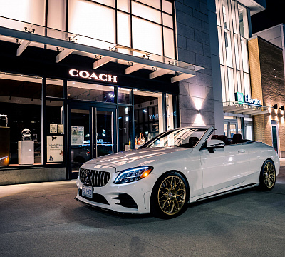Фото дисков HRE RC100 на Mercedes-Benz C-Class (W205)