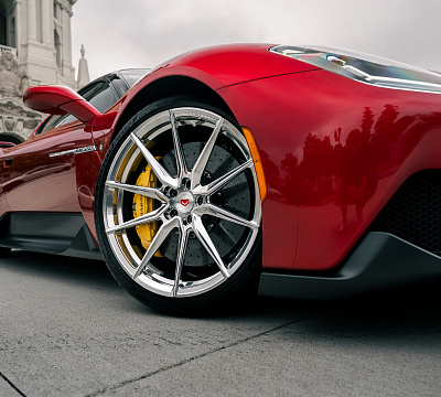 Фото дисков Vossen EVO-2 на Maserati MC20