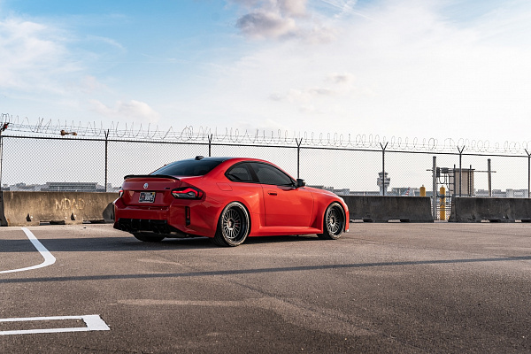 Фото дисков Strasse Wheels SC20 Track Черный сатин на BMW 2/M2 (F22/F87)