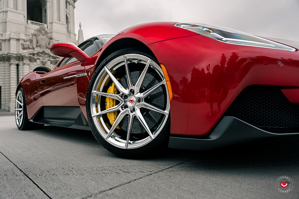 Фото дисков Vossen EVO-2 Полированный лак на Maserati MC20