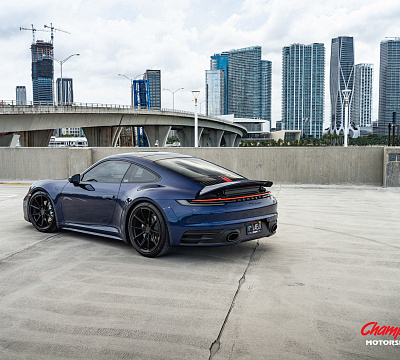 Фото дисков Vossen RS92 на Porsche 911 VIII