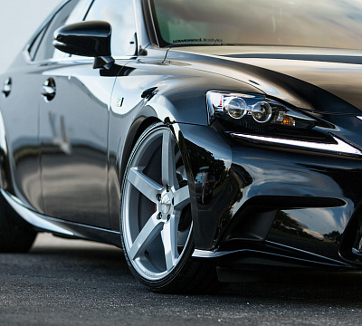 Фото дисков Vossen CV3 на Lexus IS II