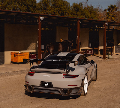 Фото дисков Brixton Forged TR20 на Porsche 911 VII