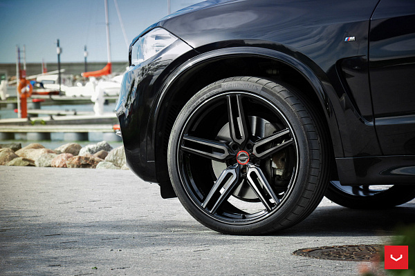 Фото дисков Vossen HF-1 Алмазная проточка на BMW X5/X5 M (F15/F85)
