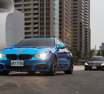 Фото дисков Vossen VFS-6 на BMW 4/M4 (F32/F82)
