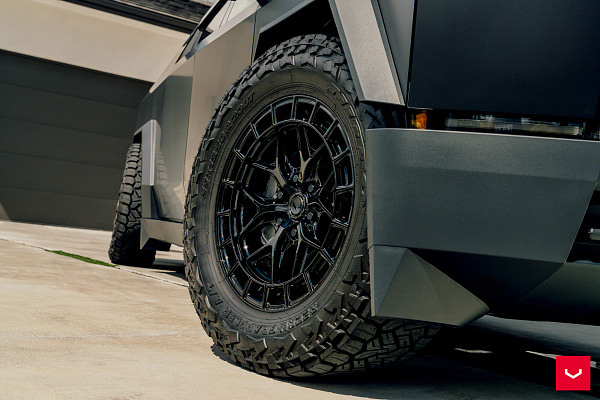 Фото дисков Vossen HFX-1 (6-Lug) Черный глянец на Tesla Cybertruck