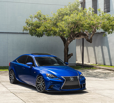 Фото дисков Vossen HF-2 на Lexus IS II