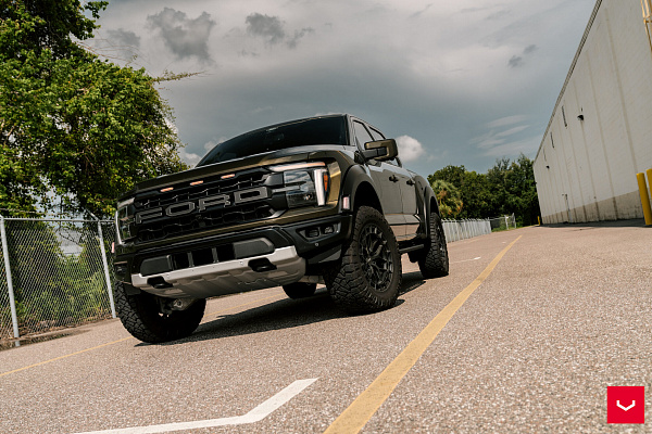 Фото дисков Vossen HFX-1 (6-Lug) Черный сатин на Ford F-150 XIV
