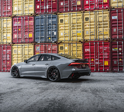 Фото дисков Vossen HF-3 на Audi A/RS 7 (4K)