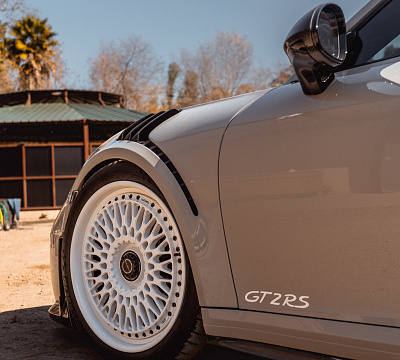 Фото дисков Brixton Forged TR20 на Porsche 911 VII